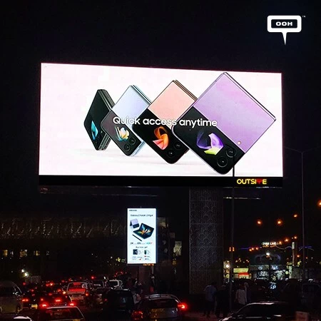 Samsung Drops the Galaxy Z Fold 4 & Z Flip 4 on Cairo’s Digital and Traditional OOH With Ultimate Perks