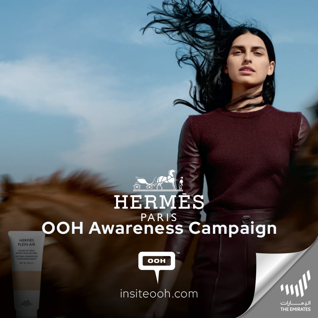 Hermès Paris' Plein Air Collection to Glamorize Dubai's Outdoor Advertising Vanity