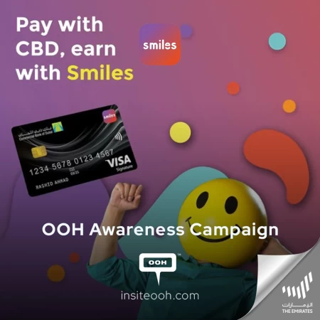 The Cheerful ‘Smiles’ and VISA to Spread Joy on Dubai’s Digital Out-of-Home Chart