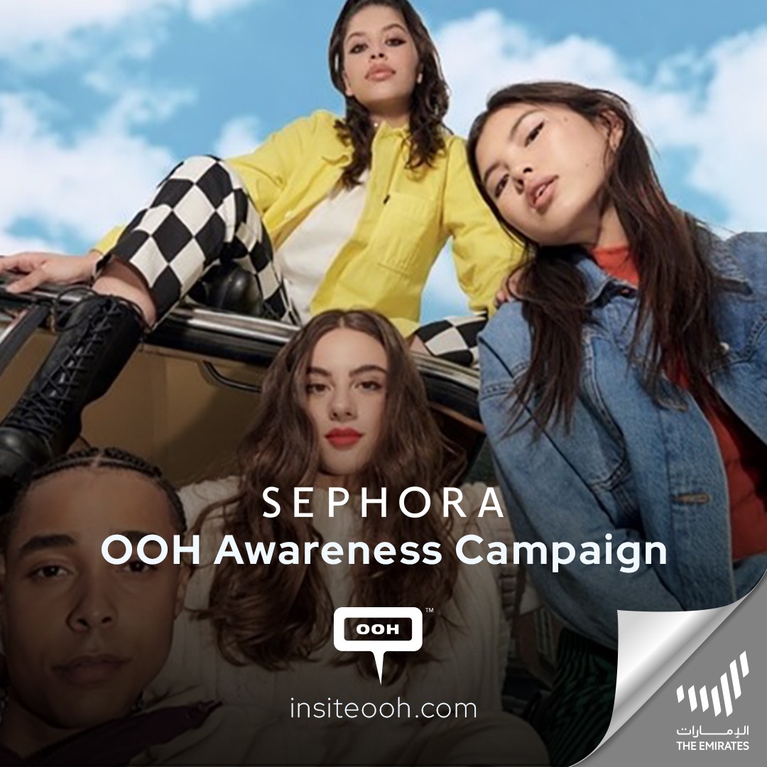 Sephora Empowers the UAE’s OOH Audience With “Beauty Power for All” Campaign, Featuring Andria Tayeh