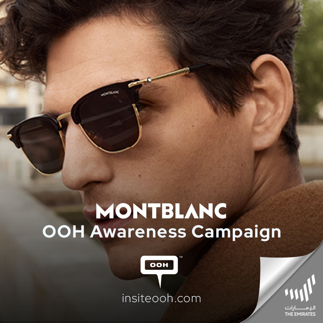 Montblanc  Lightens Dubai’s DOOH with its Exclusive Kering Eyewear Collection