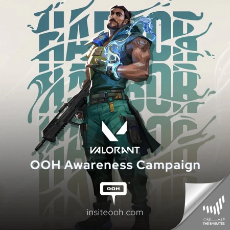 Riot Games Advertises Its Defying-the-Limits Multiplayer Shooter Game; Valorant Via 3D DOOH