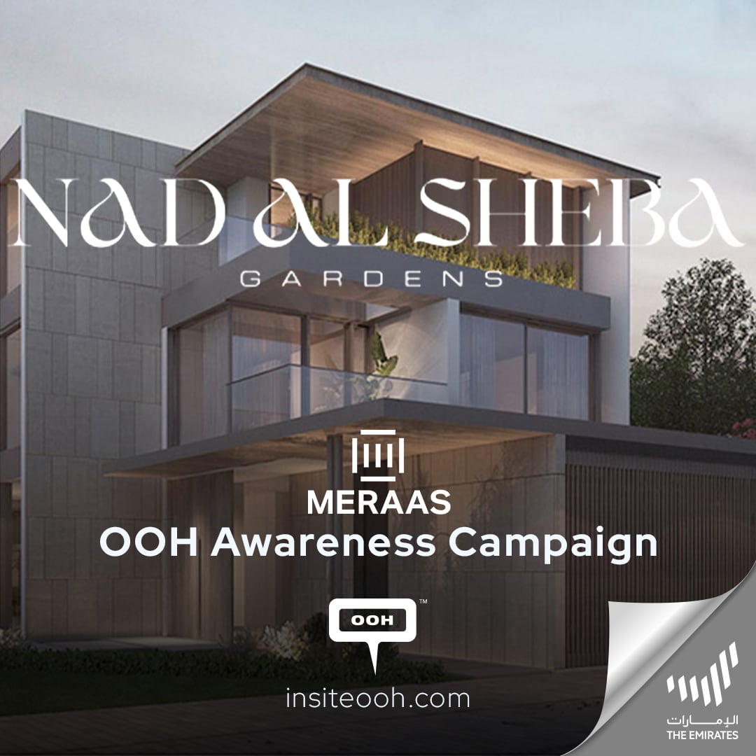 Meraas Advertises Life Outside The Ordinary At Nad Al Sheba Gardens Via OOH
