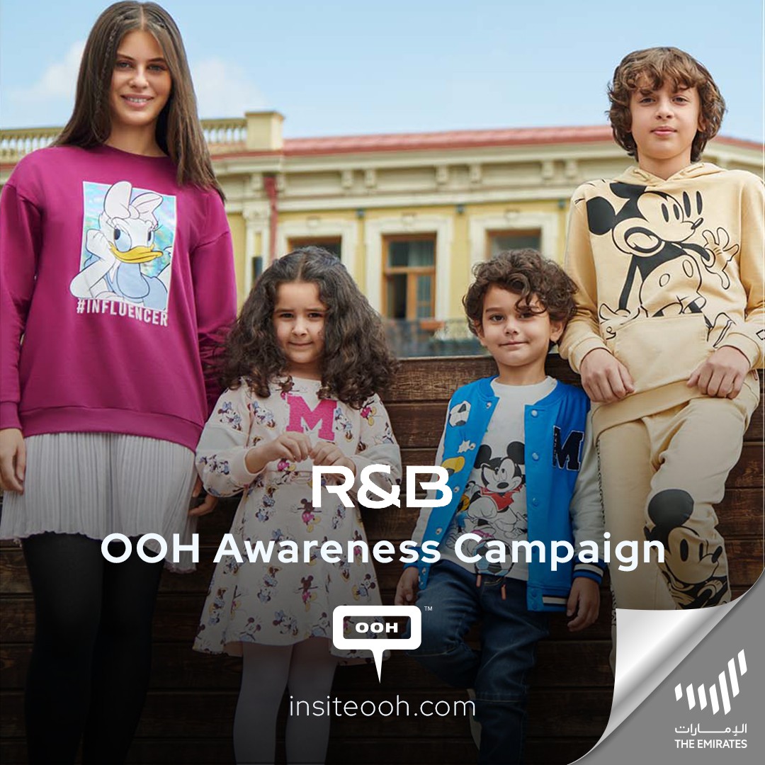 R&B Invites You to Style Your Story! Multiple OOH Mediums in UAE Displaying the Winter Collection