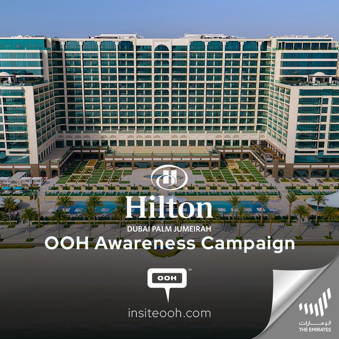 Hilton Dubai Palm Jumeirah Offers You “A Chance to Escape” with Your Next Visit via Dubai’s DOOH