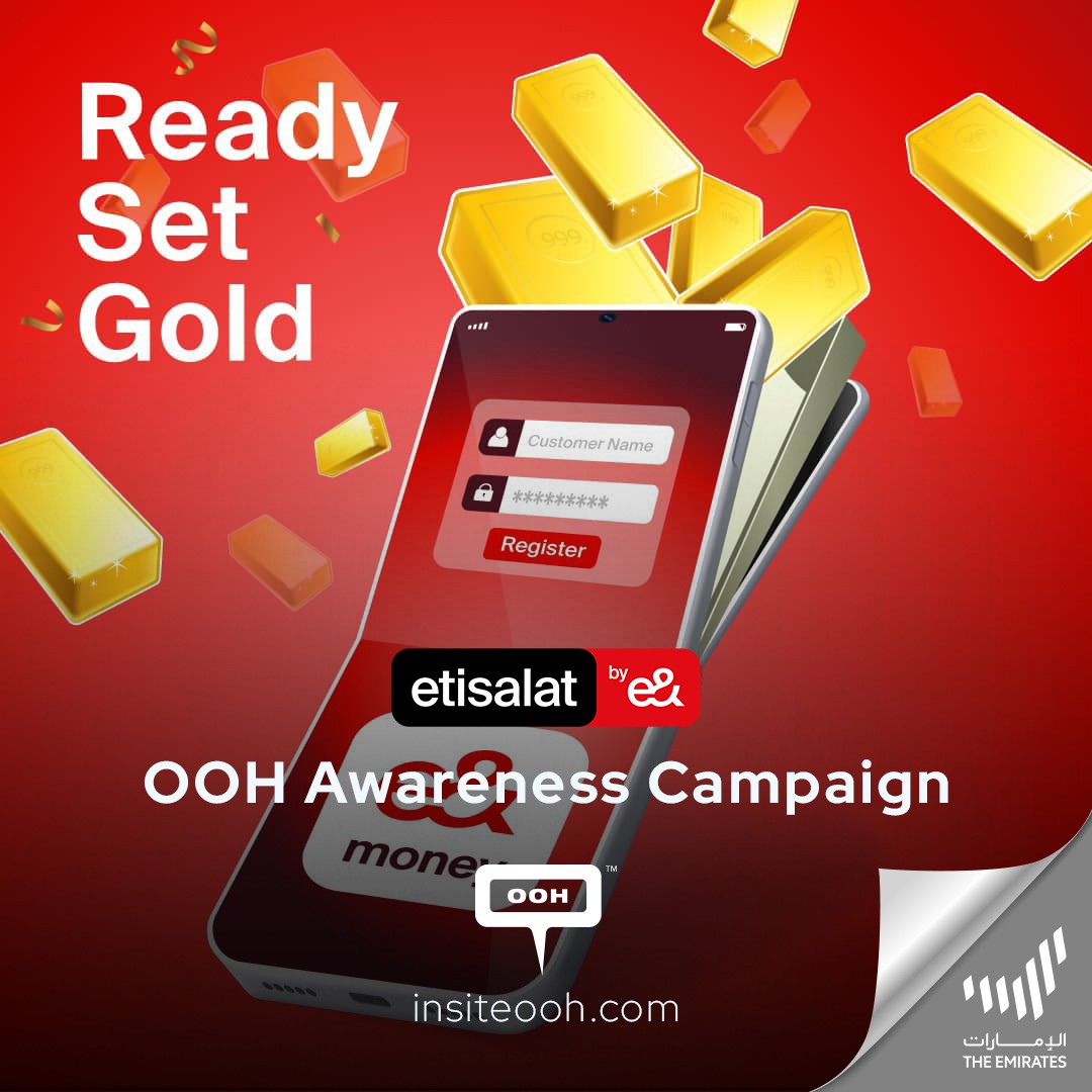 e& Launches a Revolutionary Financial App “E& Money”, Announced on Dubai’s OOH Scene