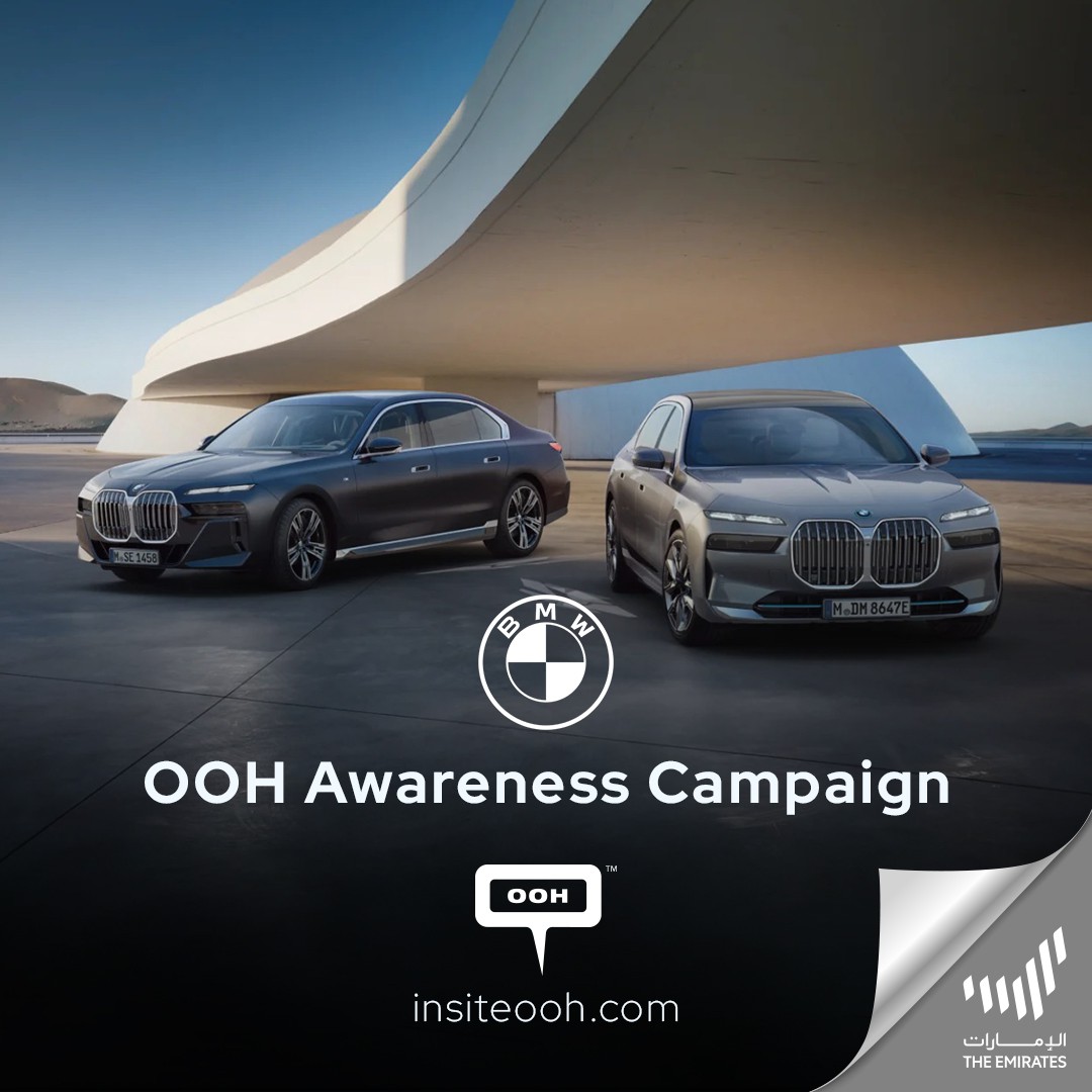 Discover the All-New BMW 7 Luxury Sedan Series & Pick Your Purpose via a New OOH Showcase on UAE’s billboards