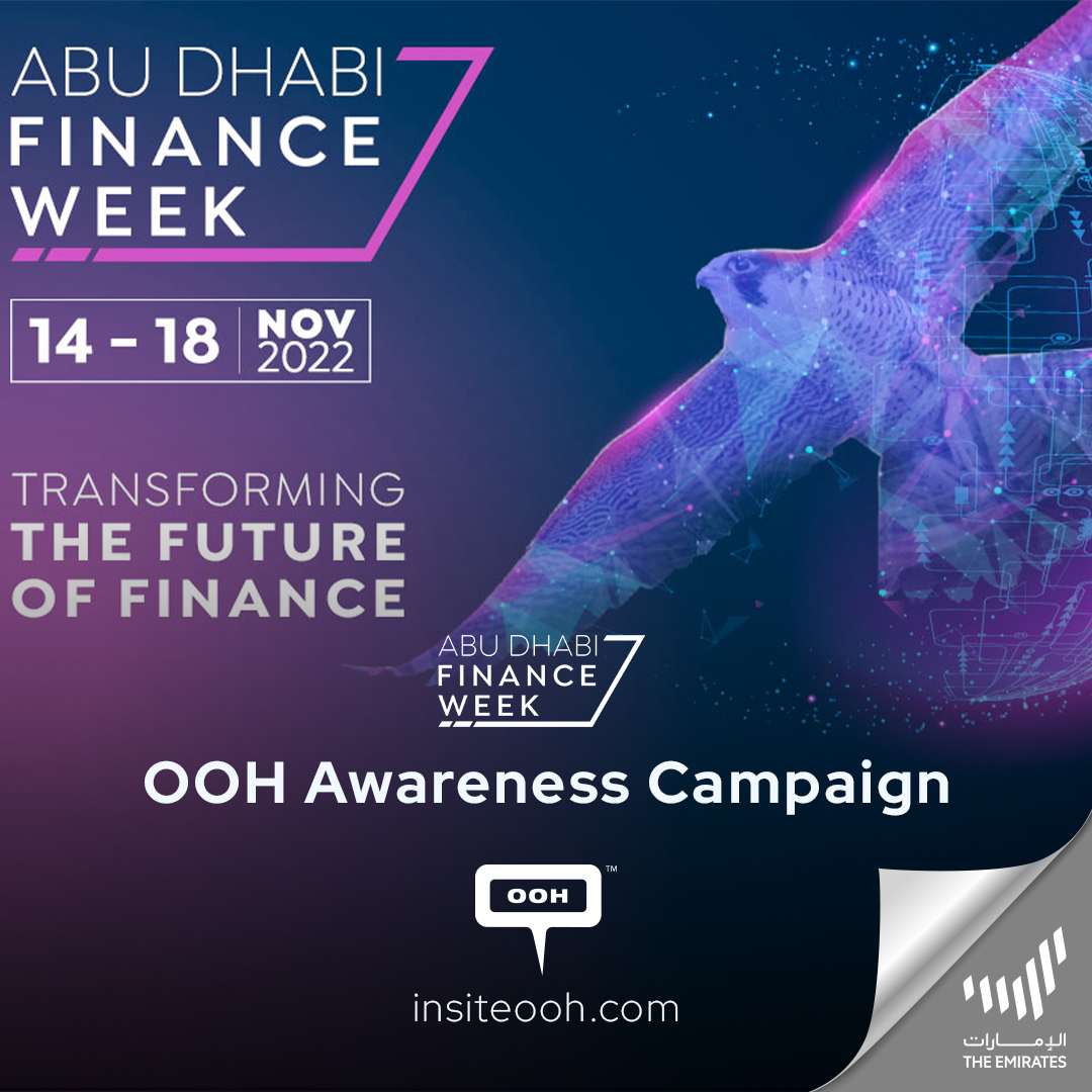 ADGM’s Abu Dhabi Finance Week is “Transforming the Future of Finance” on the UAE’s Billboards