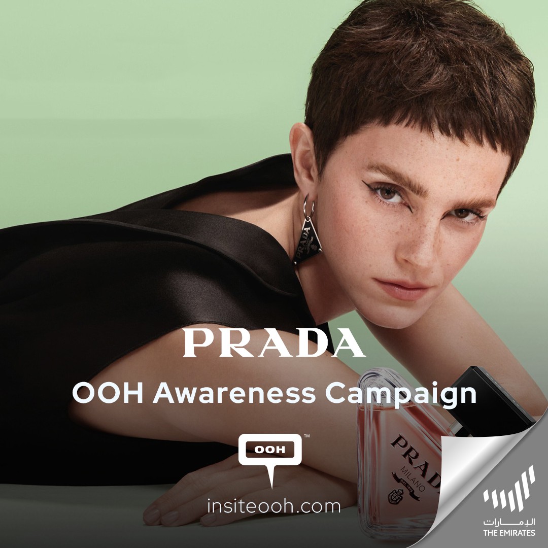 The Irresistible Emma Watson Beams Her Way on Dubai’s 3D DOOH being the Face of the New Prada Paradoxe
