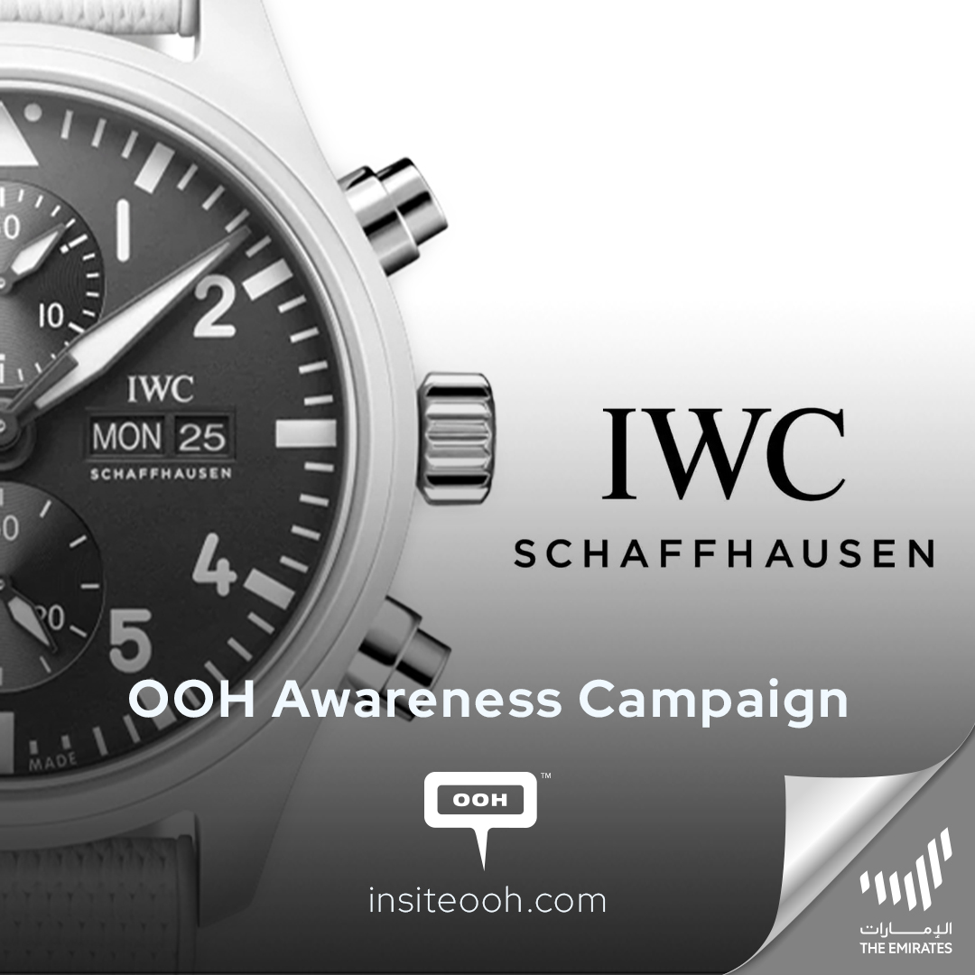 IWC Schaffhausen Flaunts the High-Performance Top Gun Timepiece Collection on Dubai’s DOOH