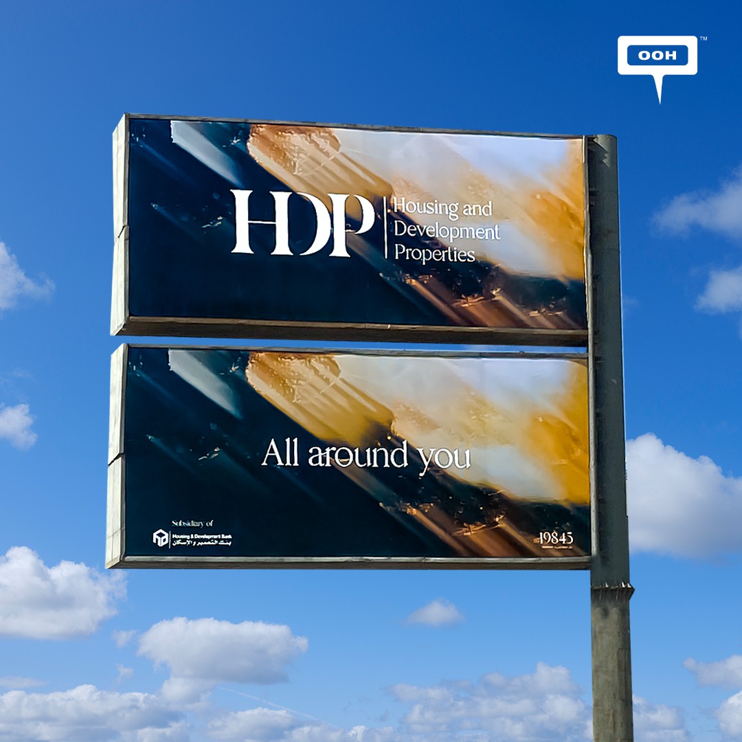 Housing & Development Properties are All Around Us with their First OOH in Greater Cairo