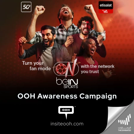 Etisalat by e& Invites you to Watch the World Cup'22 on beIN's eLife TV via OOH