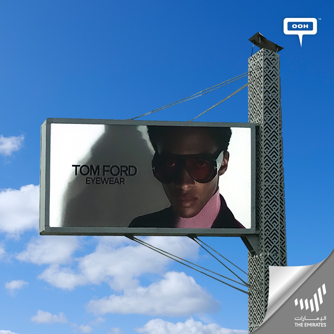 Tom Ford's Eyewear Campaign is a Beautifully Eye-opening OOH Campaign Spread in Dubai