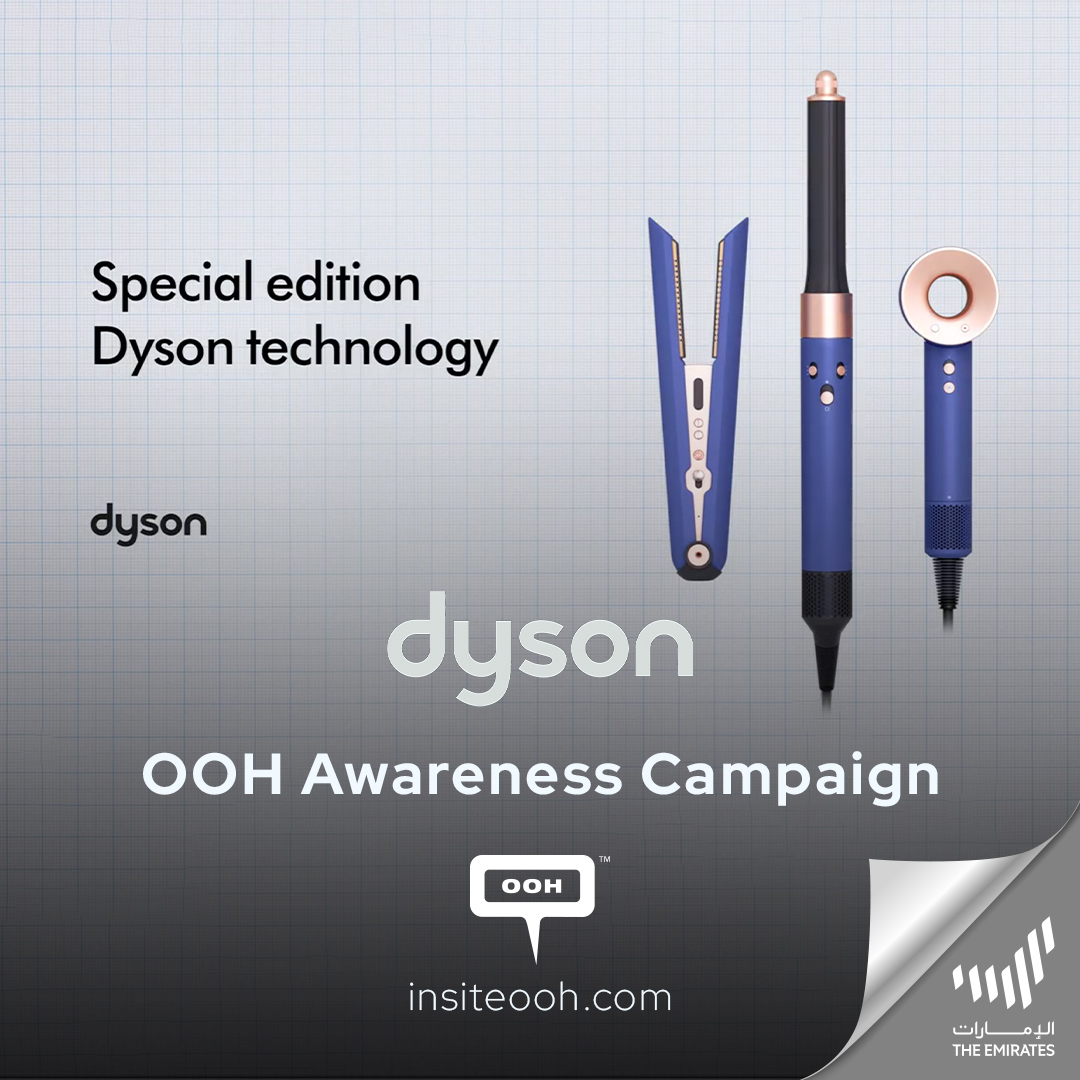 Dyson to Style Up Dubai’s Digital Out-of-Home Screens With Its Airwrap™ Limited Edition