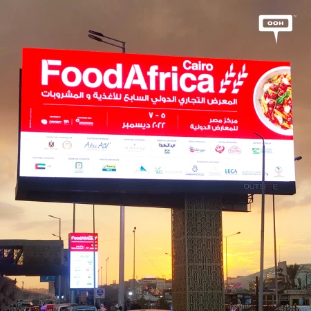 Food Africa Is Painting the Streets of Cairo Red With Its Latest OOH Campaign Announcing Its Return!