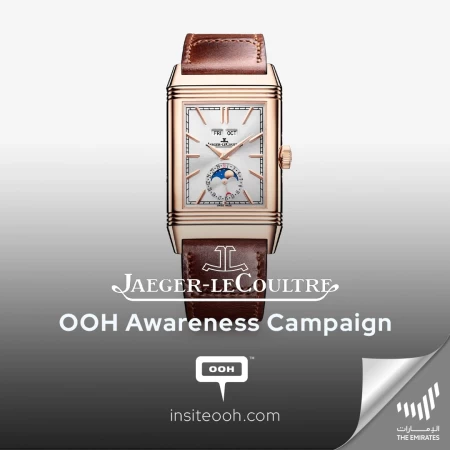 Jaeger-Le Coultre Glams Up Dubai’s DOOH in a Dedication For  “Reverso”