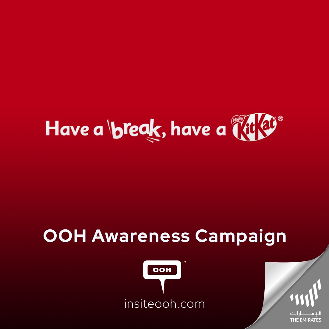 The Most Loved Snack in Break Times KitKat Makes An Appeal on UAE’s Billboards