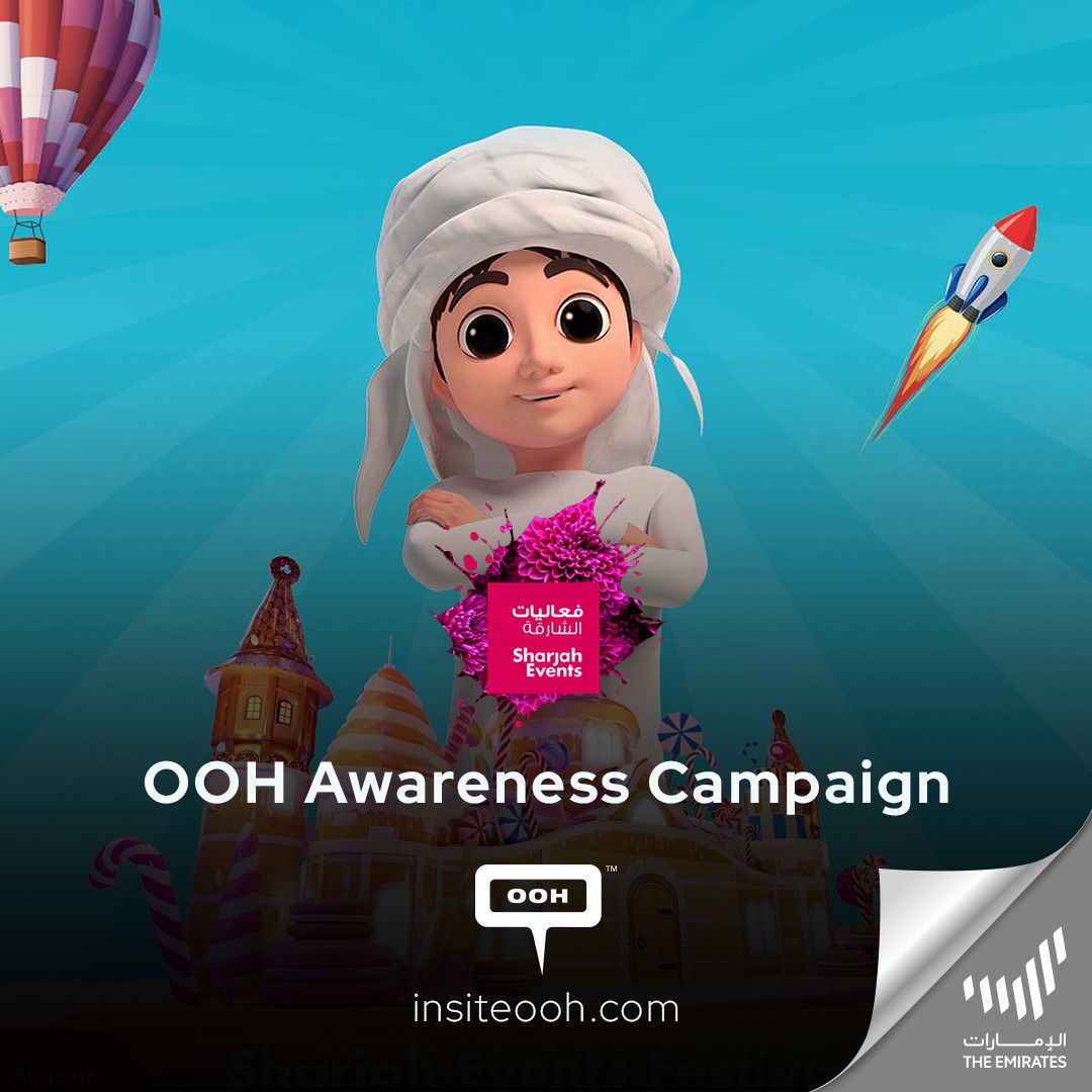 Are You Ready? Sharjah Events Calling Everyone to Its Festival in OOH/DOOH Campaign