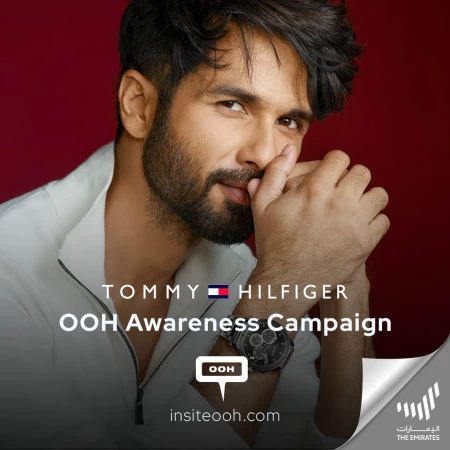 UAE’s OOH Snatches the Limelight With New Tommy Hilfiger Watch Collection & the Famous Shahid Kapoor