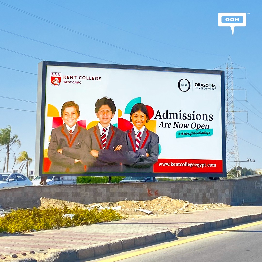 Orascom Developments Announce Admission For Kent College West Cairo Is Now Available via OOH