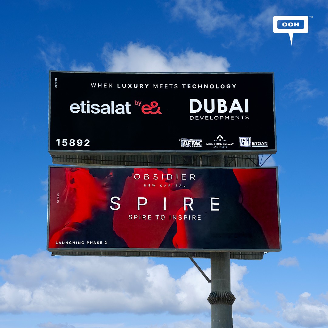 Dubai Developments partners with Etisalat by e& to Launch the Obsidier Spire to Inspire Phase Via OOH