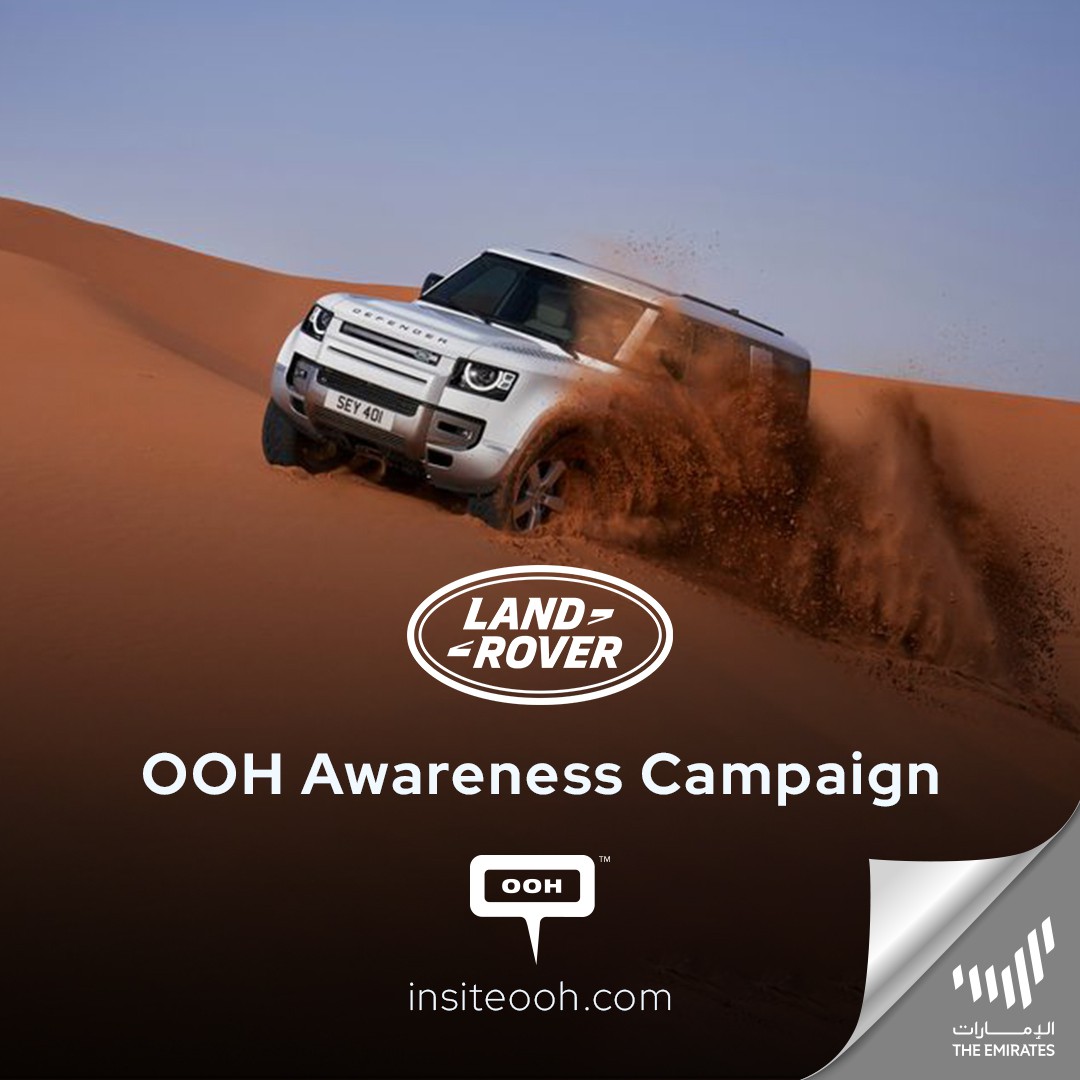From Exceptional to Adventurous. Al Tayer Motors Advertises on Dubai’s DOOH The All New Defender 130