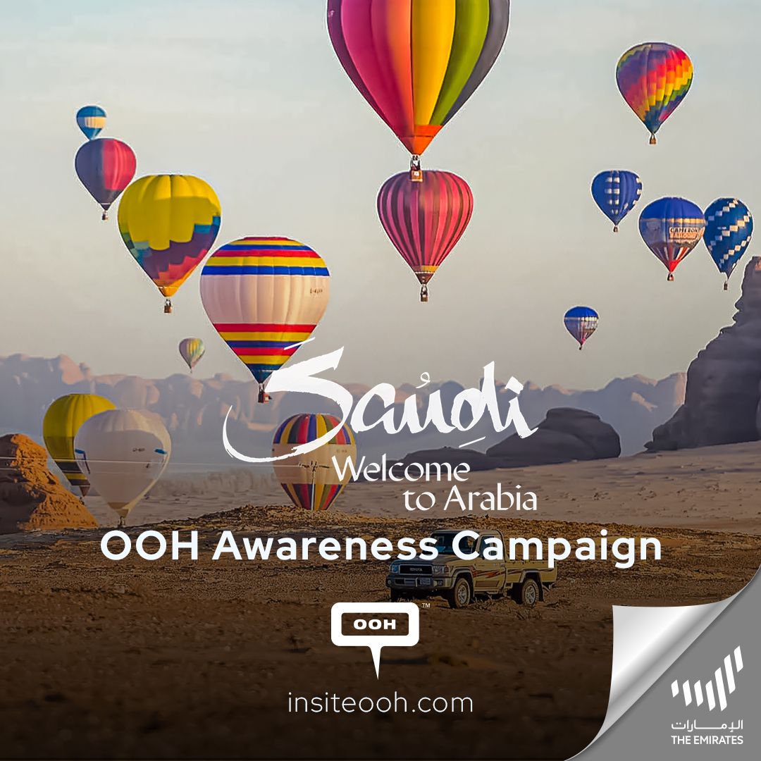 Visit Saudi Strikes Again With “a Winter Like Nowhere Else” In Latest OOH Campaign!