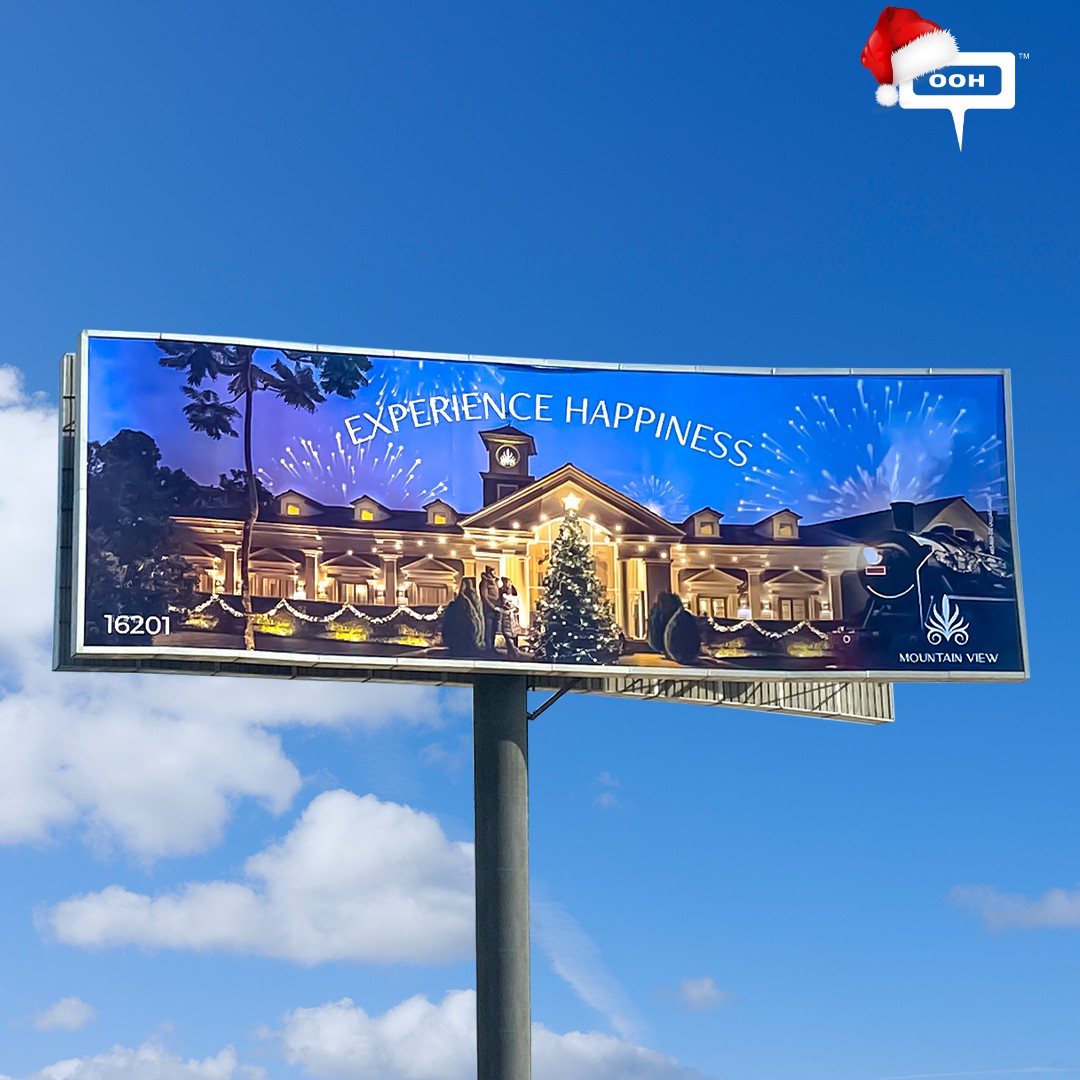 Experience Happiness is Mountain View’s OOH Branding Campaign Message to Greater Cairo