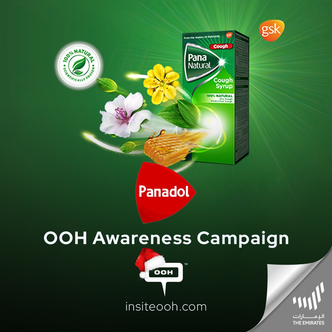 A Cough Syrup Goes All Pana-Natural! Panadol to Introduce the Newest Product Throughout OOH Campaign