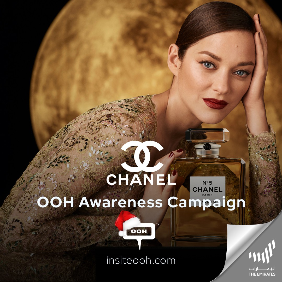 Marion Cotillard Stars in CHANEL’s Latest Showcase on Dubai’s Digital Arena Featuring the N°5 Fragrance