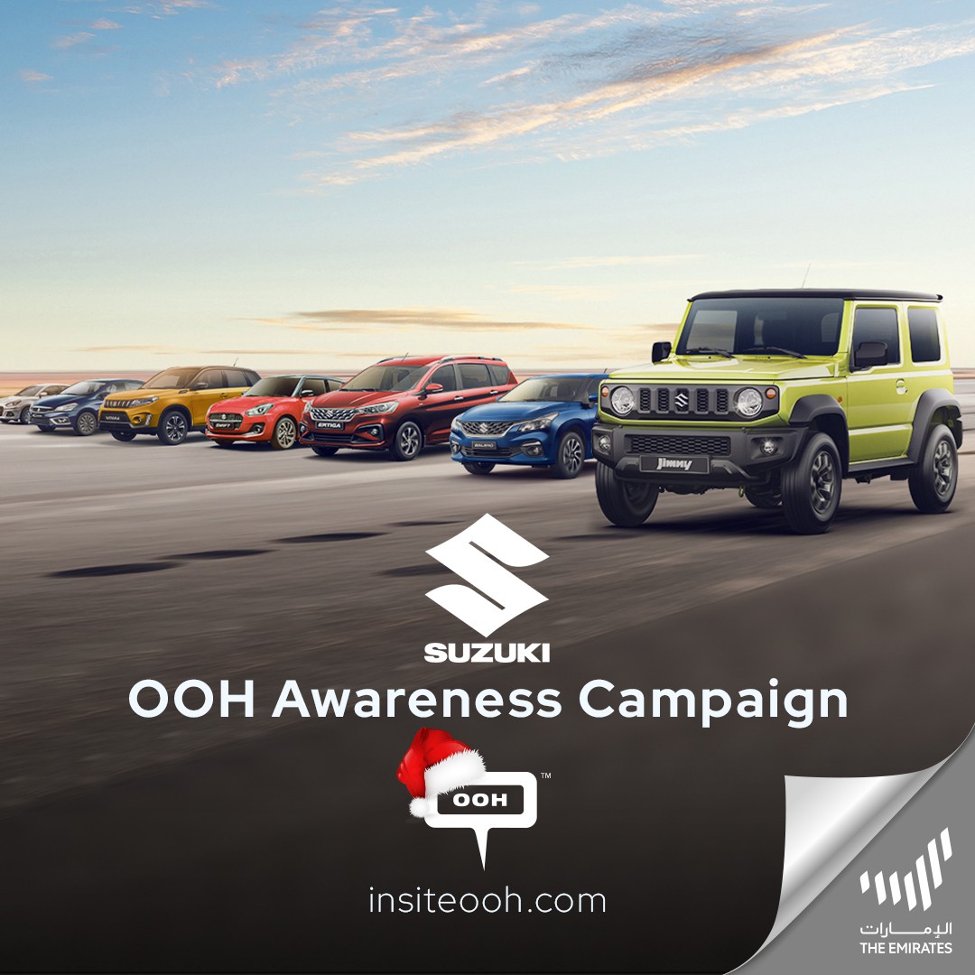 Dubai’s OOH Advertises that All You Need Is Suzuki For Every Journey