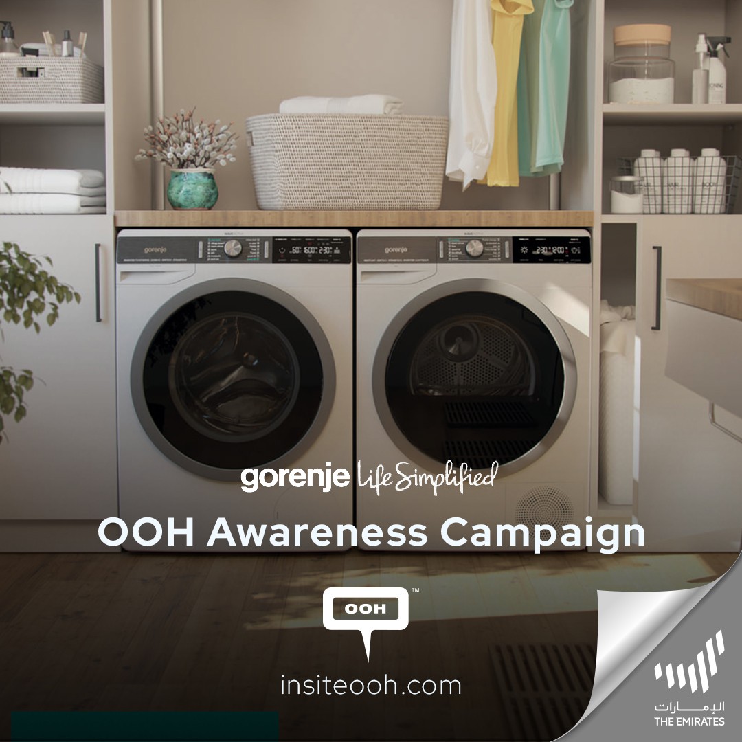 Gorenje Parades Its Unparalleled, European Manufactured Home Appliances on Dubai’s OOH Arena