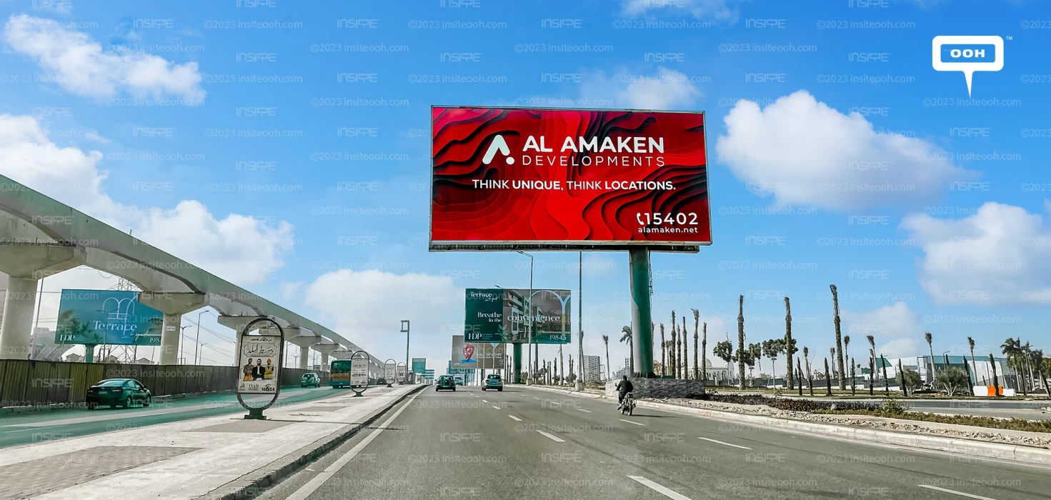 Greater Cairo’s Billboard Introduces Al Amaken Development with its First OOH