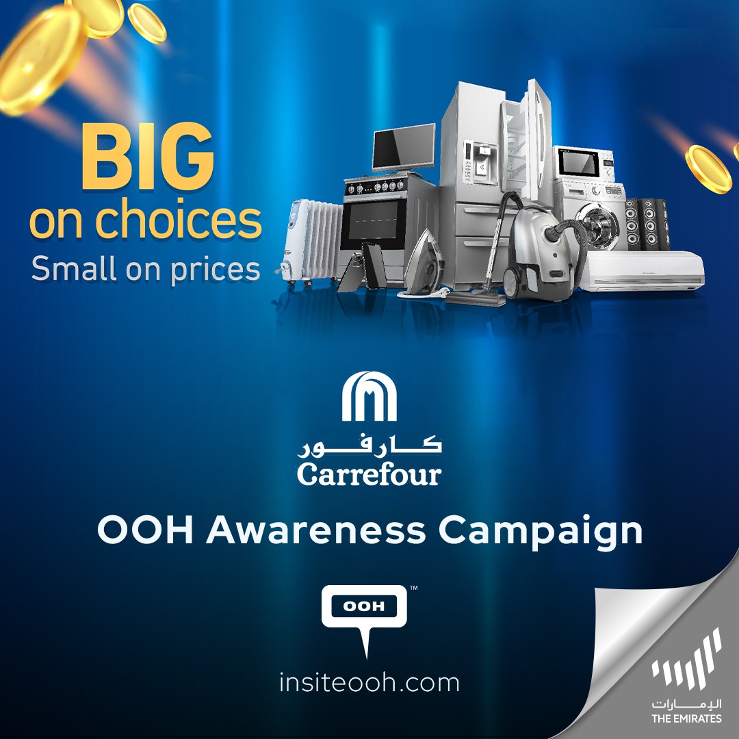 Big Opportunities with Carrefour’s New Grand on Gold Campaign Up on UAE’s OOH