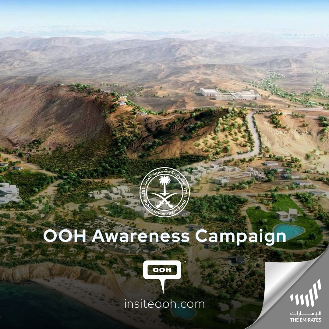 Public Investment Fund Advertises Its Impact In Achieving The Program On Dubai’s OOH