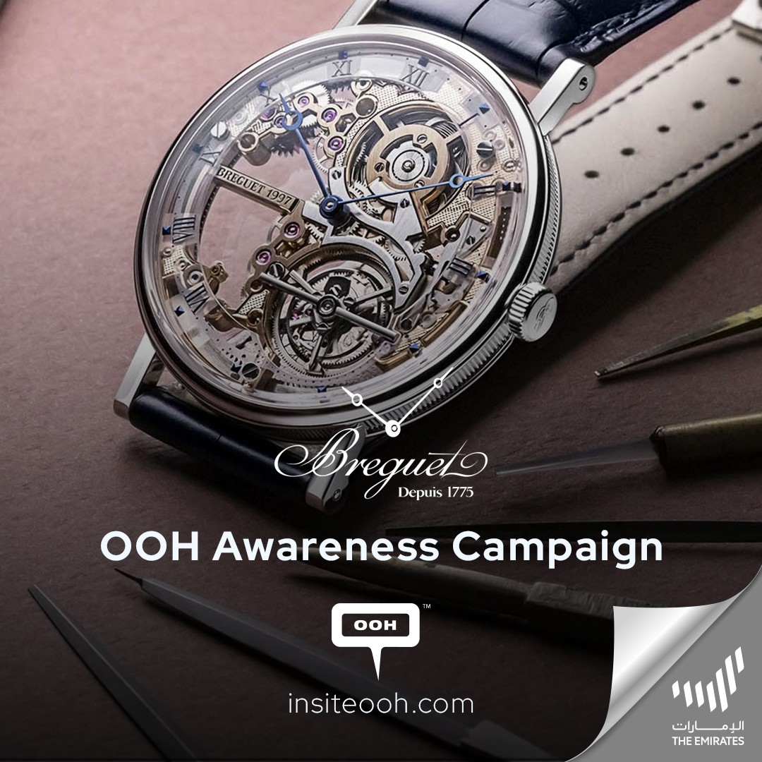 Breguet Encourages UAE’s Audience to Make History Upon Dubai’s Digital OOH Chart