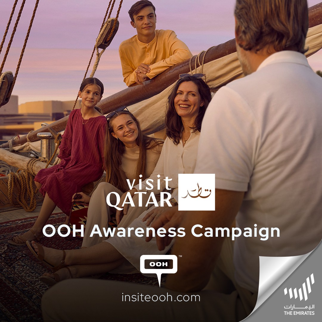 Discover Your Perfect Holiday with Visit Qatar’s Catchy OOH Campaign Rising on Dubai’s Billboards
