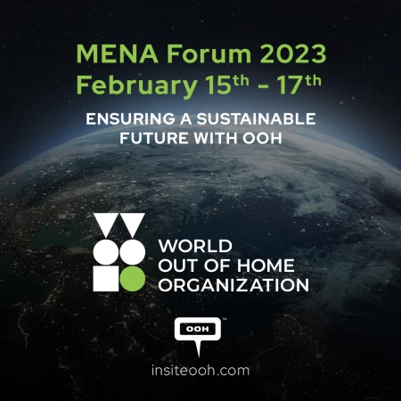 World Out of Home Organization Announces Top ‘Sustainability in OOH’ Panel for MENA Regional Forum