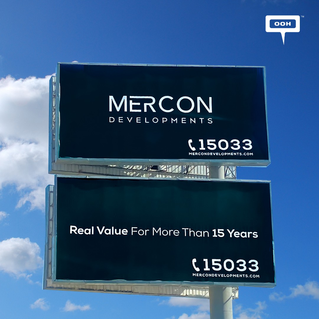 Mercon Developments Debuts The Real Value of Opportunities on Cairo’s Advertising Billboards