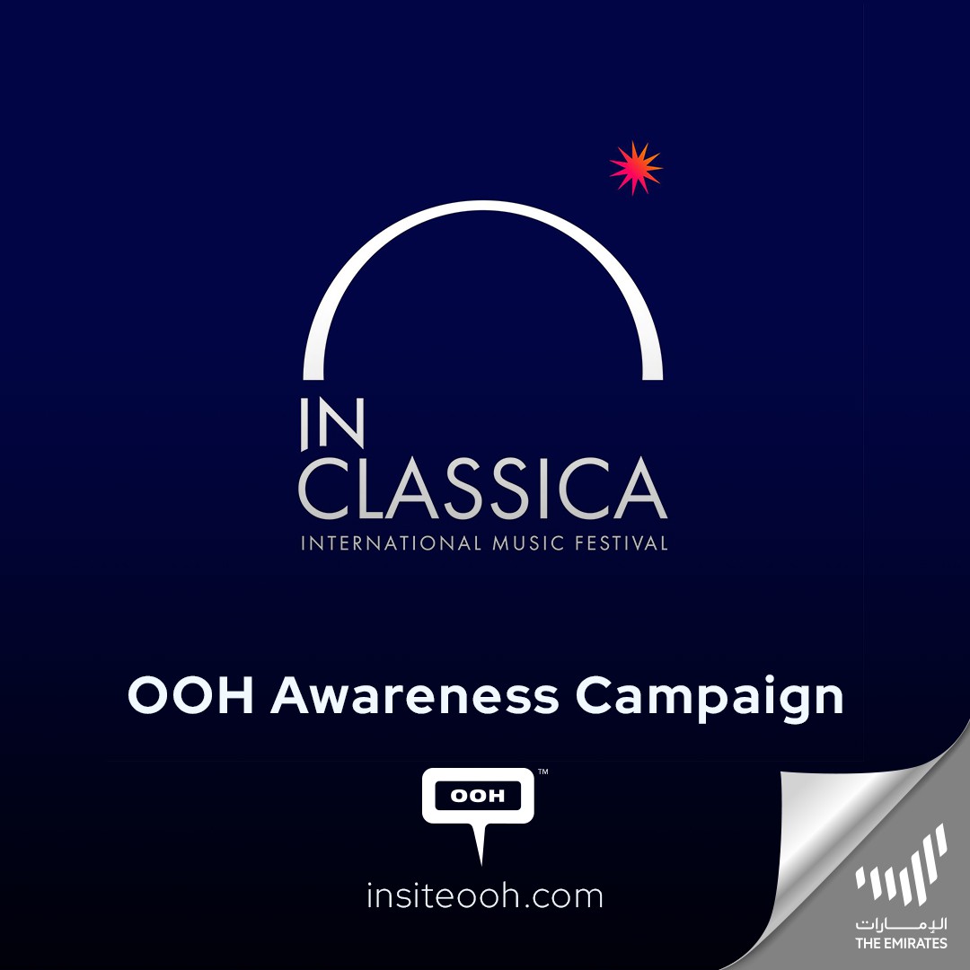 InClassica Invades Dubai’s Digital Screens Promoting The World’s Biggest Musical Observatory!