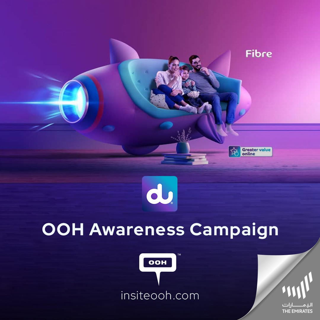 Du is Providing the Unmissable Option to “Speed Up Your Home” on Dubai’s OOH Platforms