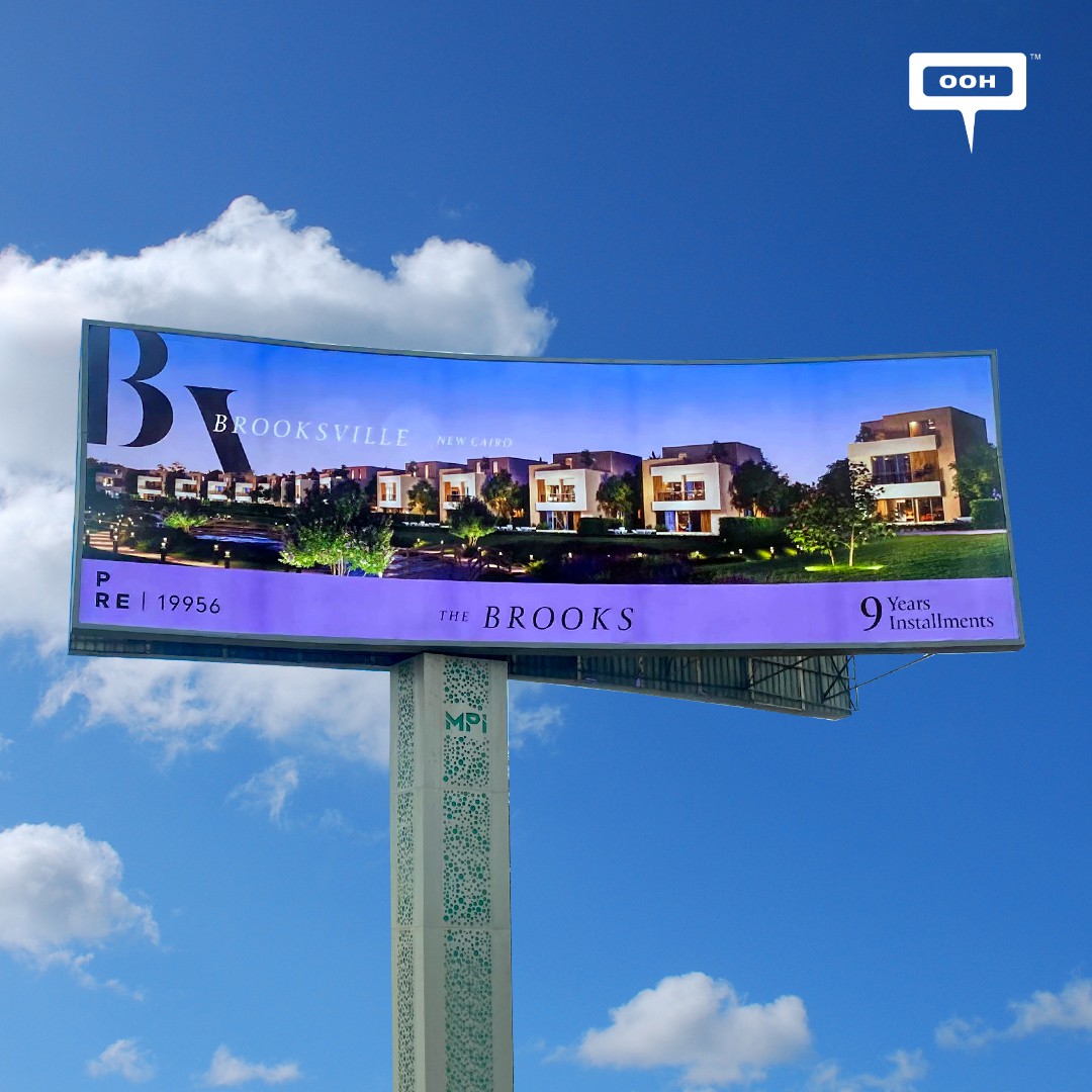 PRE Developments Reappear in Greater Cairo’s OOH to Advertise A Serene Living Experience At BrooksVille