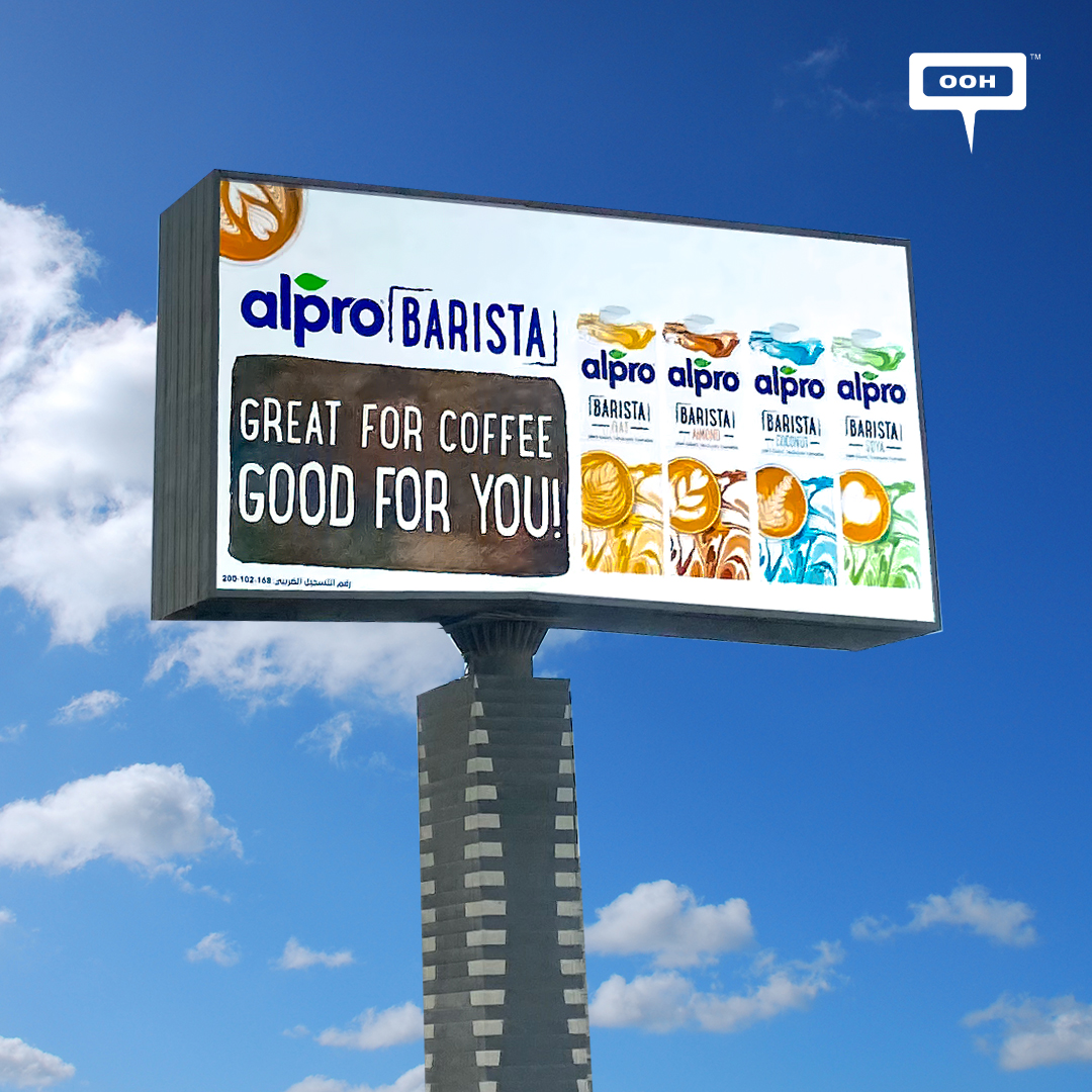 The Era of Regular Milk is Over! Alpro’s Alternative Milk are Taking Over Cairo’s OOH Arena