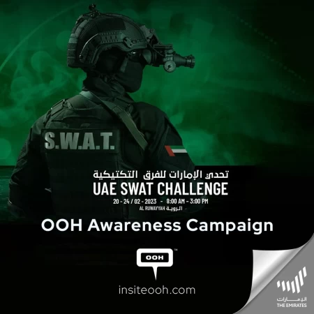Gear Up For Dubai Calendar’s Exhilarating UAE SWAT Challenge, Taking Place on Dubai’s DOOH