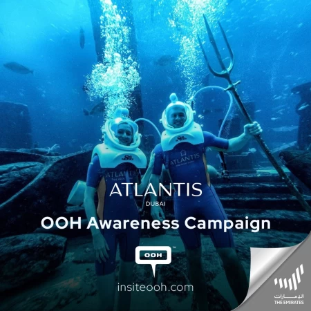 Atlantis Aquaventures, AKA, the World’s Largest Waterpark Shares its Substantial Accomplishment on Dubai’s DOOH