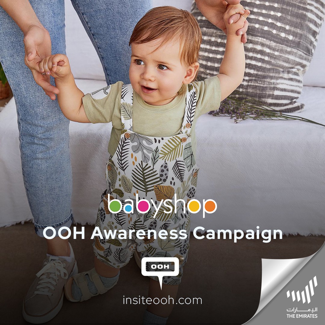 Baby Shop Shows Off Its Latest Collection in an All New OOH Campaign in Dubai!