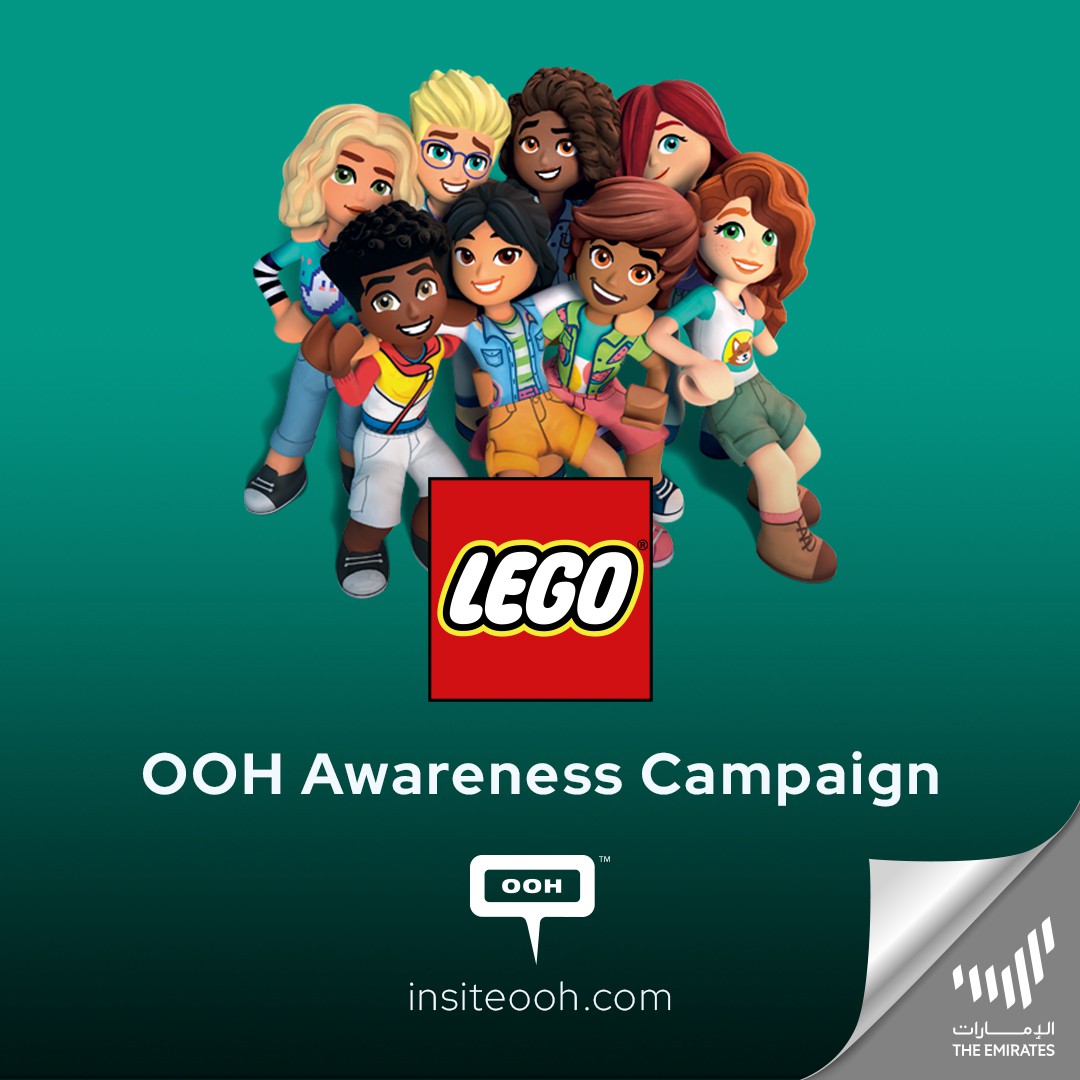 A World of Never-Ending Creativity, Introducing a New World of Lego ‘Friends’ Dominating Dubai’s Ad Campaign