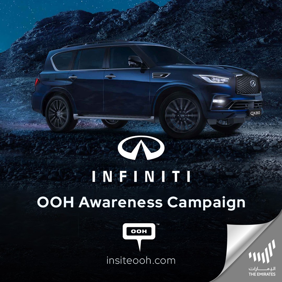 Escape Reality with Infiniti’s QX80 Feature Campaign on UAE’s DOOH