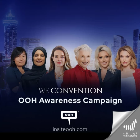 The Power of Her on DOOH Campaign to Promote Women's Empowerment Convention in Dubai
