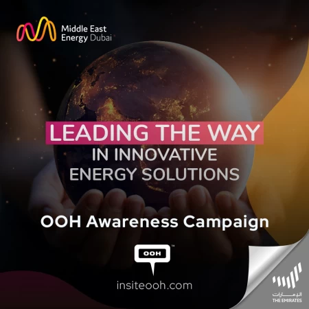 Middle East Energy Dubai Reappears in Dubai’s OOH to Advertise its Annual Event